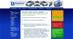 Desktop Screenshot of kedziorl.pl